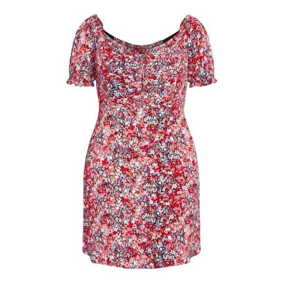 City Chic Dresses & Skirts - CITY CHIC Ditsy Lover Dress in Red Floral Size Large(20)